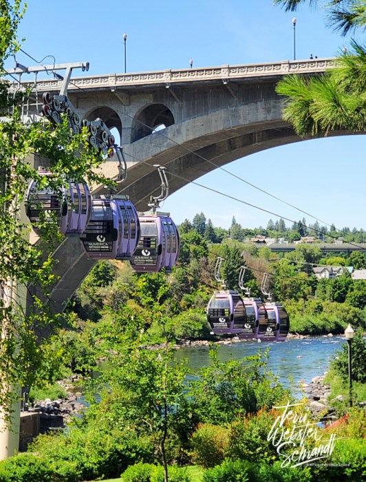 Concrete Span over Spokane's Riverfront Park