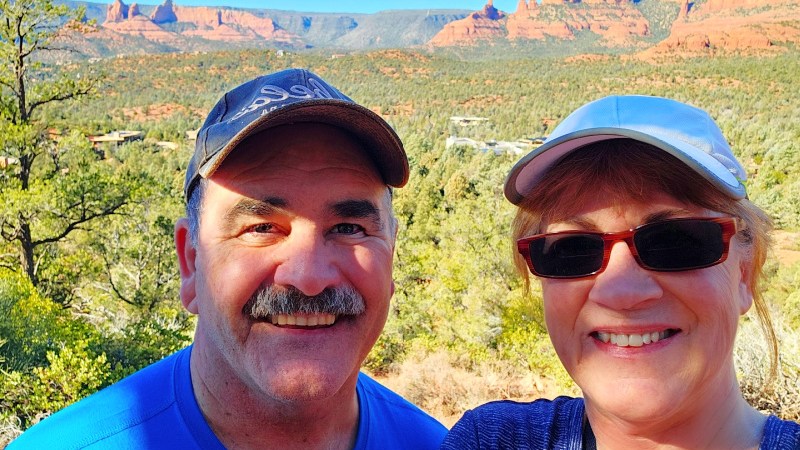 Couple in Sedona, AZ