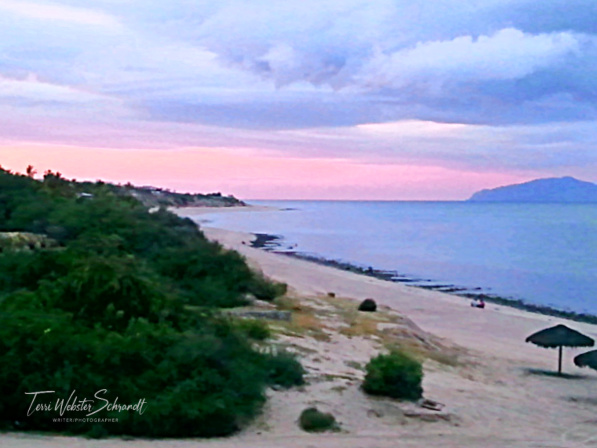 Baja pink sunset