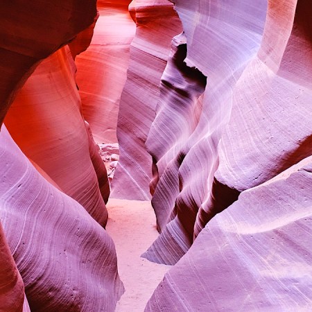Antelope Canyon pink sand