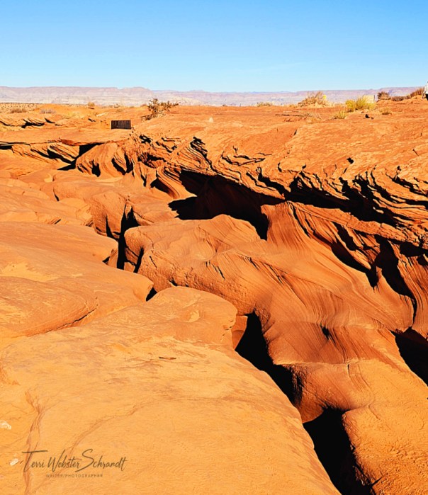 Top of Antelope Canyon