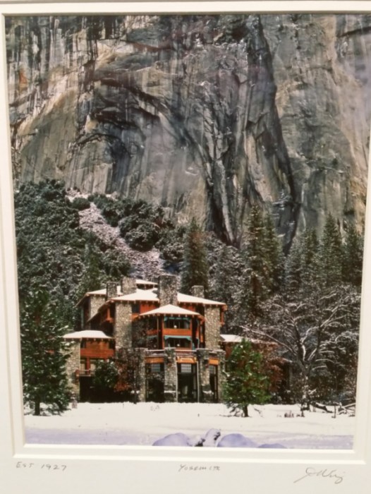 Painting of The Ahwahnee Hotel