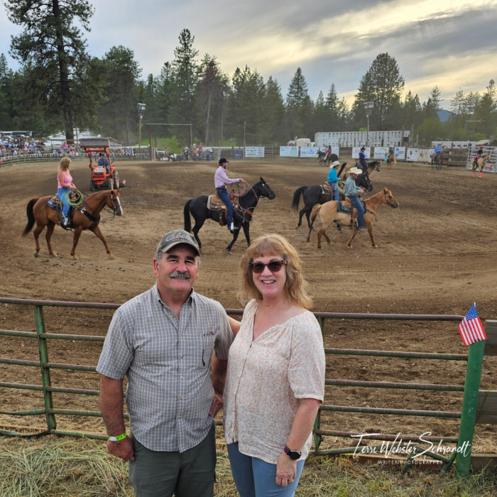Horse riders at Rodeo