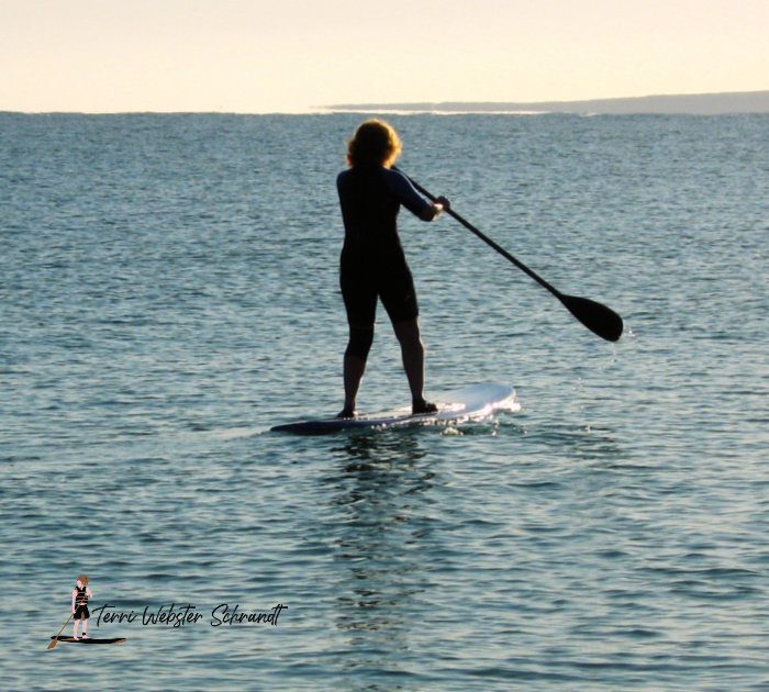 stand-up paddling