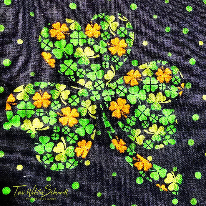 woven shamrocks