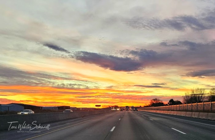 Winter Sunrise Idaho