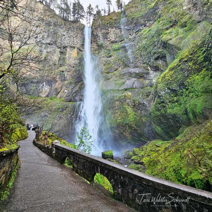 walking trail Multnomah Falls