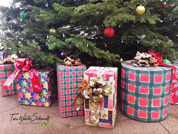 presents under the tree