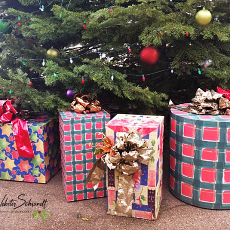 presents under the tree