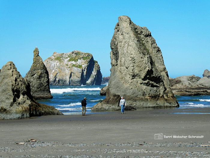 Sea Stacks Bandon Beach Oregon