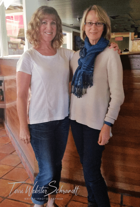 two women