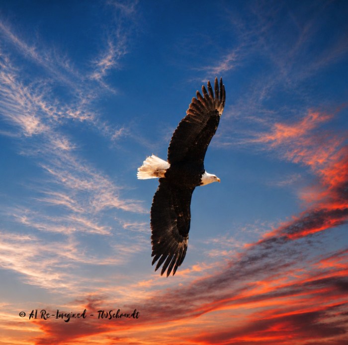soaring eagle