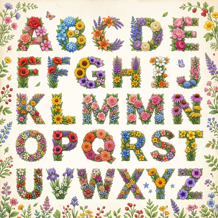 The Flower Hour #35: Floral ABCs